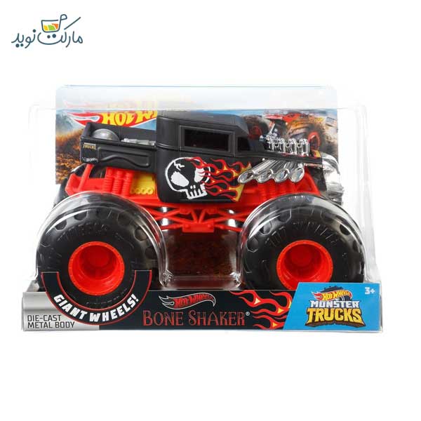 ماشین Monster jam مدل Bone Shaker شماره 1