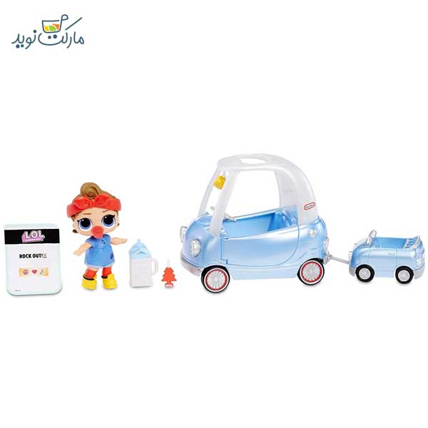 عروسک باکسی مدل ماشین و پارکینگ Can do baby شماره 1