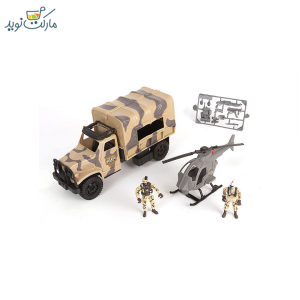 بازی کامیون و هلیکوپتر Trooper Truck 1