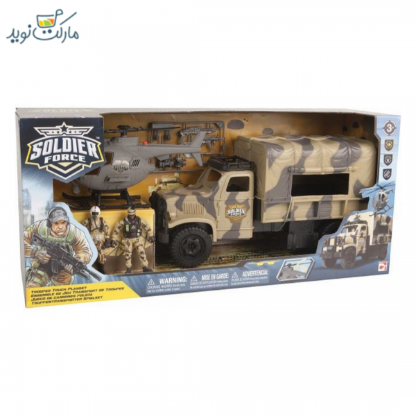 بازی کامیون و هلیکوپتر Trooper Truck 2