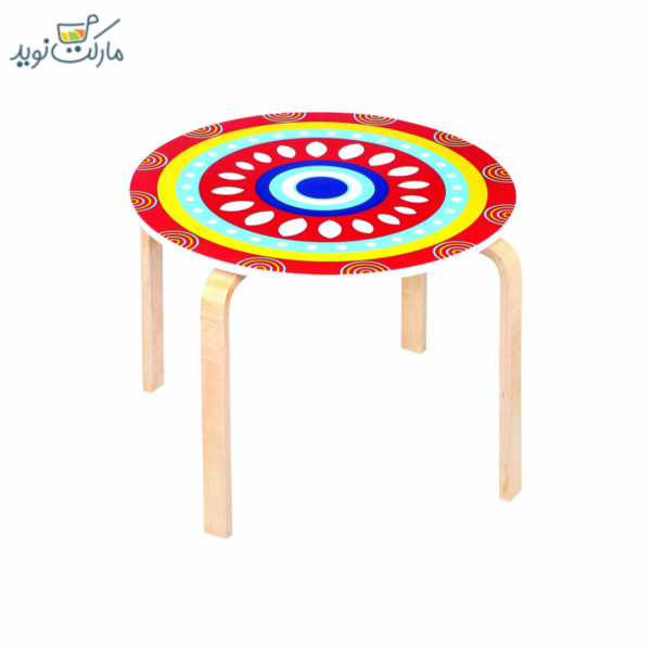 میز چوبی پیکاردو رنگارنگ 1