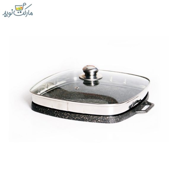 تابه استیک پز چدنی رژیمی 3