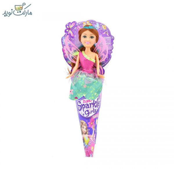 عروسک قیفی Fairy لباس صورتی
