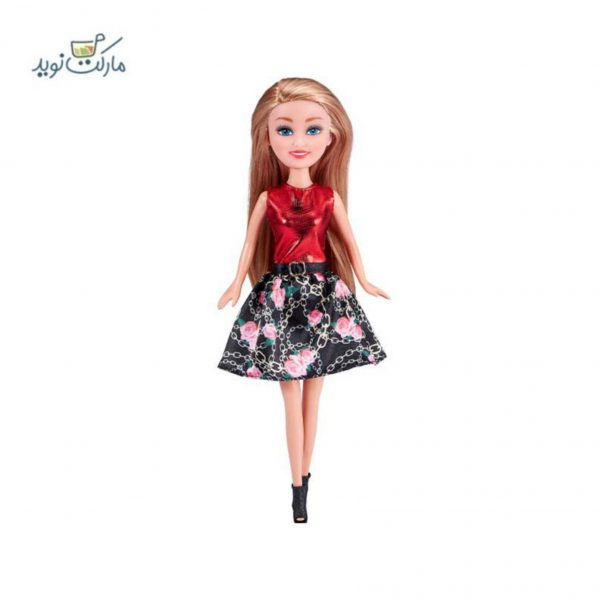 عروسک اسپارکل دامن گلدار sequin wardrobe carry case