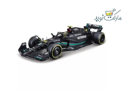 کیت ساخت ماشین فرمول یک Mercedes-AMG W14 جورج راسل مقیاس 1:24 Burago