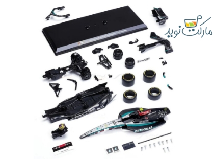 کیت ساخت ماشین فرمول یک Mercedes-AMG W15 لوئیس همیلتون مقیاس 1:24 Burago