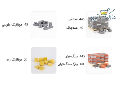 ماکت ساختنی ویلای ساحلی مینیاتوری 1573 قطعه ESHEL