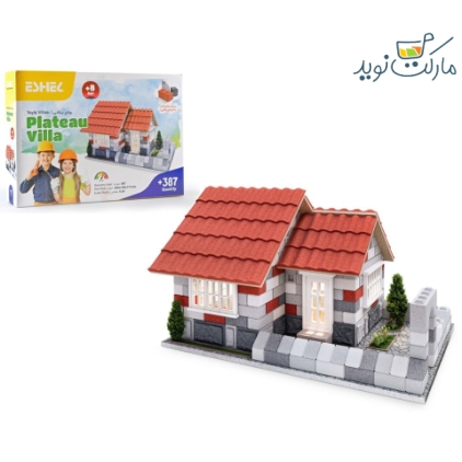 ماکت ساختنی ویلای ییلاقی مینیاتوری 387 قطعه ESHEL
