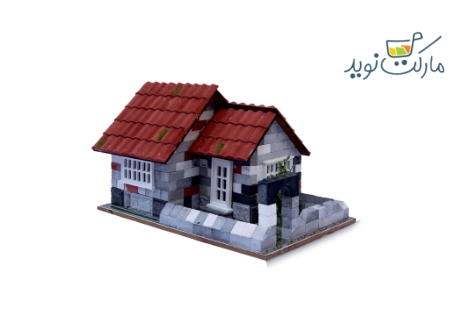 ماکت ساختنی ویلای ییلاقی مینیاتوری 387 قطعه ESHEL
