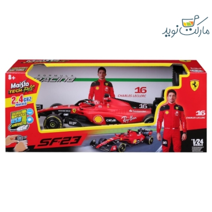 ماشین کنترلی فرمول یک فراری SF-23 چارلز لکرک مقیاس 1:24 Maisto