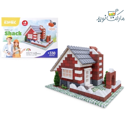 ماکت ساختنی کلبه مینیاتوری 330 قطعه ESHEL