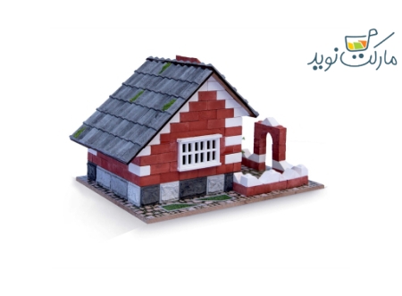 ماکت ساختنی کلبه مینیاتوری 330 قطعه ESHEL