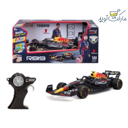ماشین کنترلی فرمول یک ردبول RB19 مکس فرستاپن مقیاس 1:24 Maisto