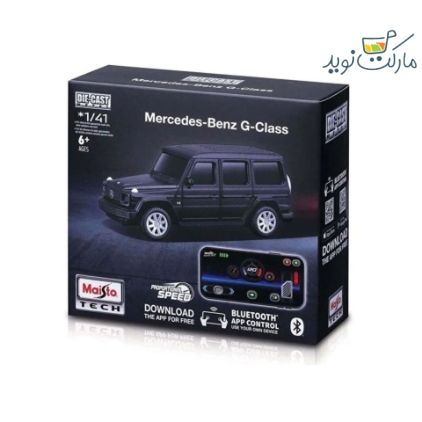 ماشین کنترلی بلوتوث مرسدس بنز G-Class مقیاس 1:41 Maisto