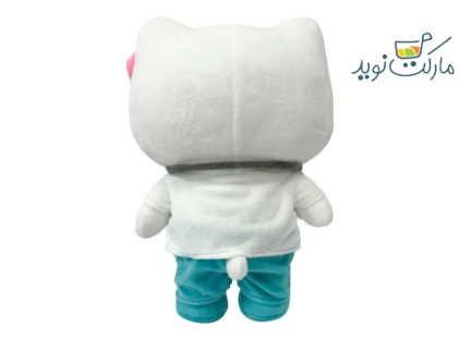 عروسک پولیشی هلو کیتی پزشک 25 سانتی