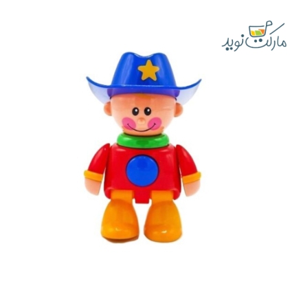 عروسک کابوی Tolo با کلاه آبی