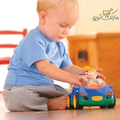 ست ماشین آبی Tolo با فیگور