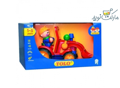 ست موتور چهارچرخ مزرعه با عروسک Tolo