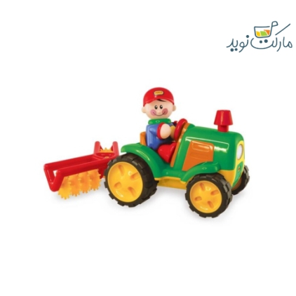 ست تراکتور مزرعه با دستگاه شخم زن Tolo