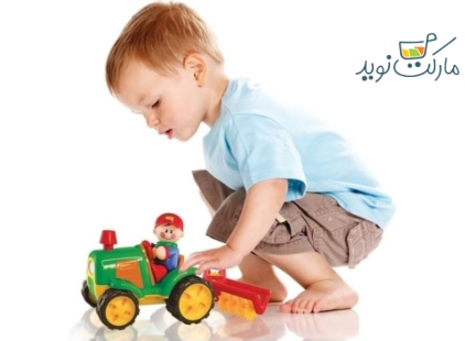 ست تراکتور مزرعه با دستگاه شخم زن Tolo