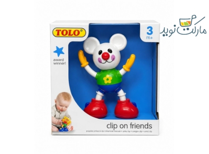 عروسک موش آویزی Tolo