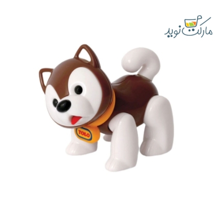 عروسک هاسکی قهوه ای Tolo
