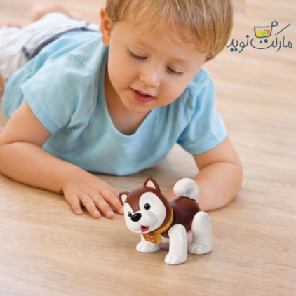 عروسک هاسکی قهوه ای Tolo