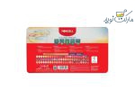 مداد رنگی 48 عددی Fonzell مدل قایق جعبه فلزی