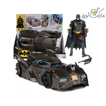 بت موبیل Crusader با بتمن 10 سانتی سری DC Comics