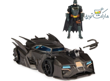 بت موبیل Crusader با بتمن 10 سانتی سری DC Comics