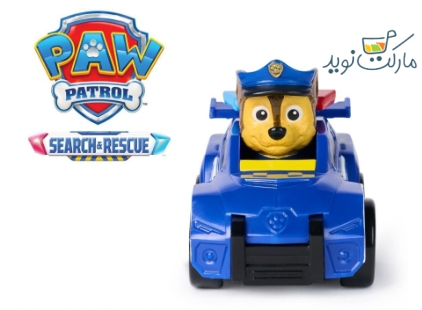 ماشین 6 سانتی با فیگور چیس پاپاترول Search and Rescue