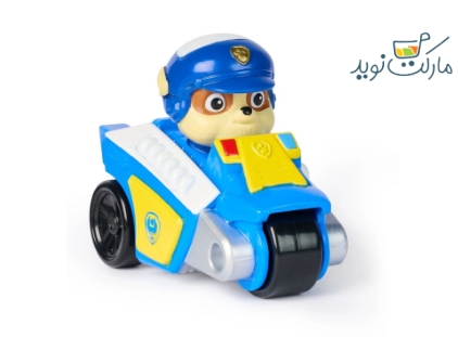 ماشین 6 سانتی با فیگور رابل پاپاترول Search and Rescue