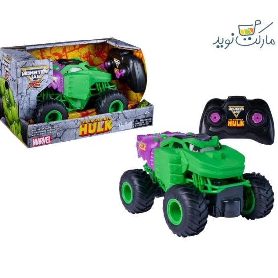 ماشین کنترلی The Incredible Hulk مقیاس 1:24 سری Monster Jam